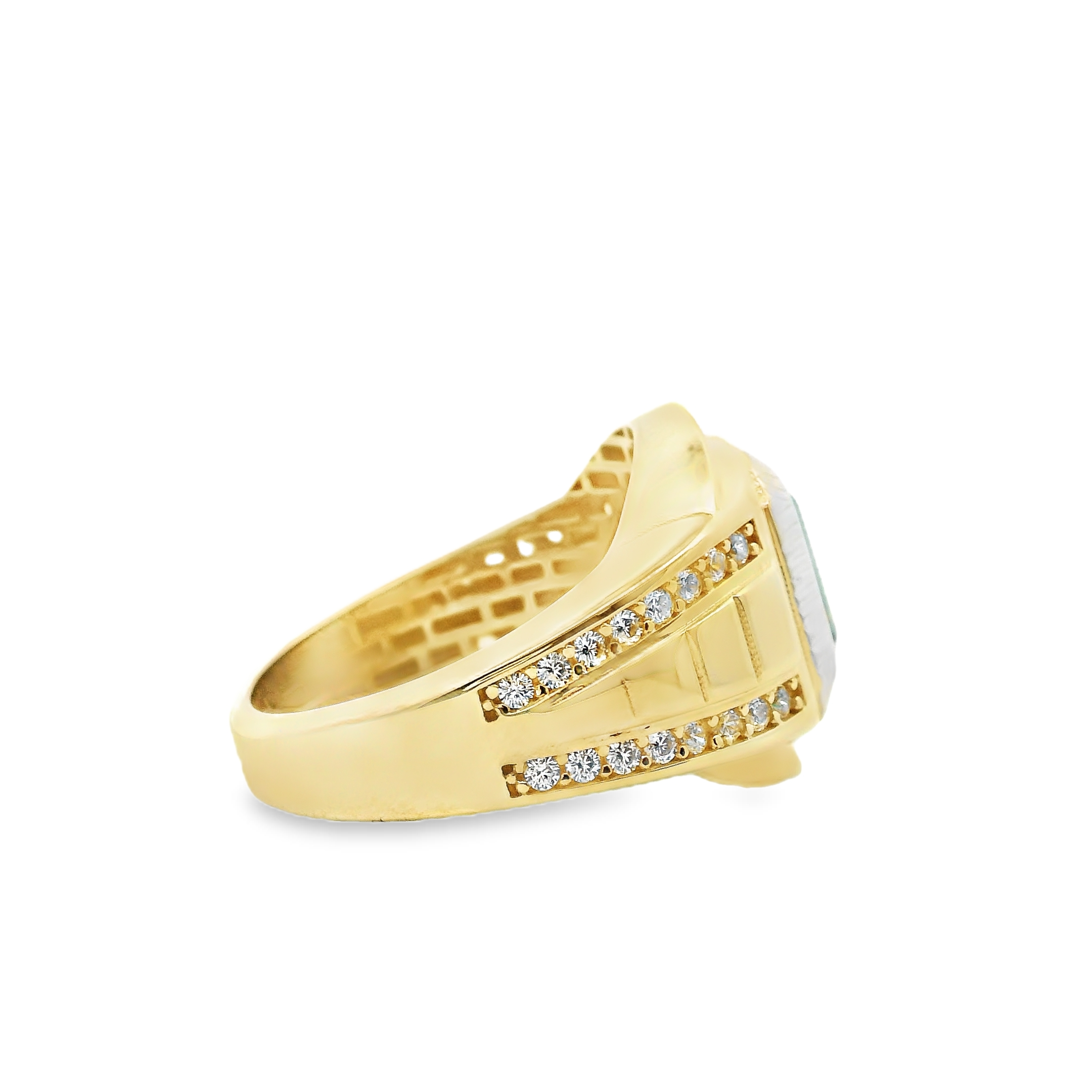 ANILLO ORO 14K CABALLERO
