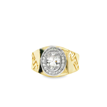 ANILLO ORO 14K CABALLERO