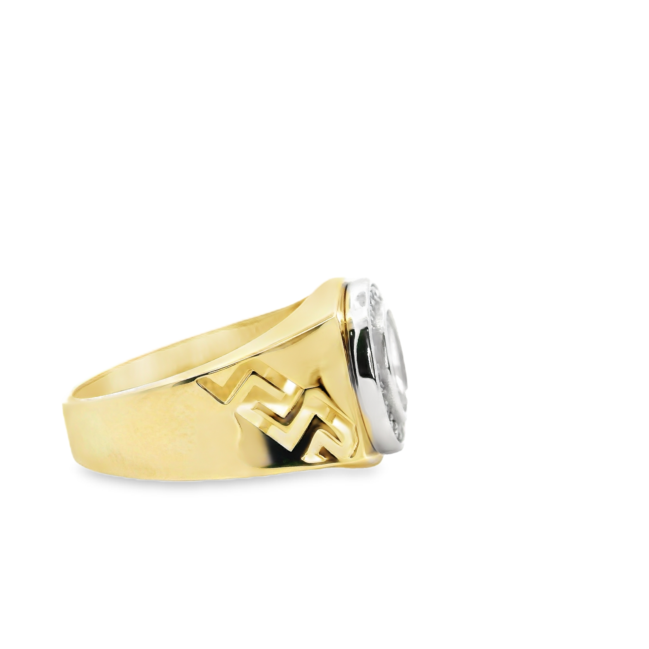 ANILLO ORO 14K CABALLERO