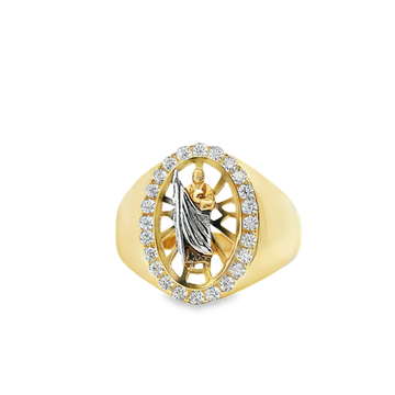 ANILLO DE ORO 14K CABALLERO