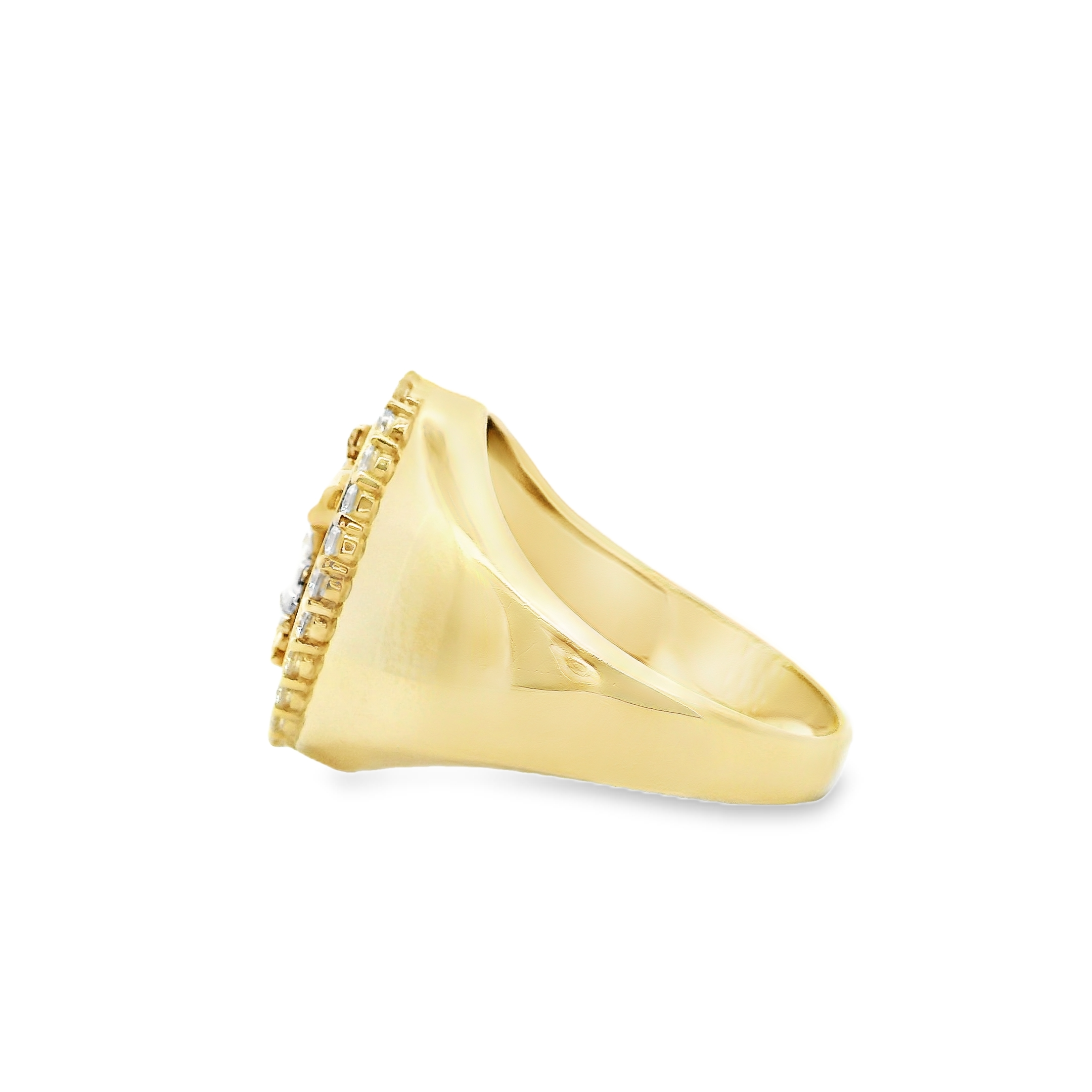 ANILLO DE ORO 14K CABALLERO