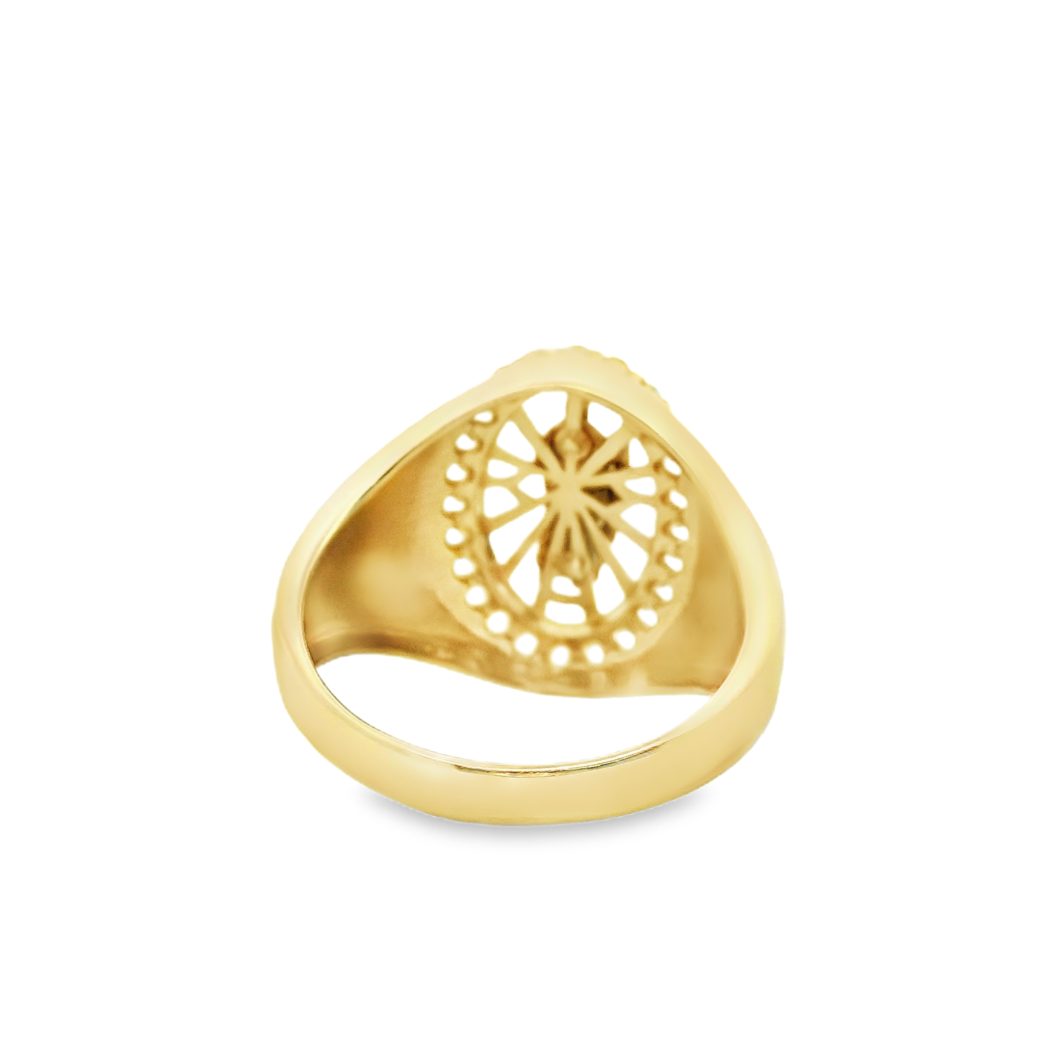 ANILLO DE ORO 14K CABALLERO