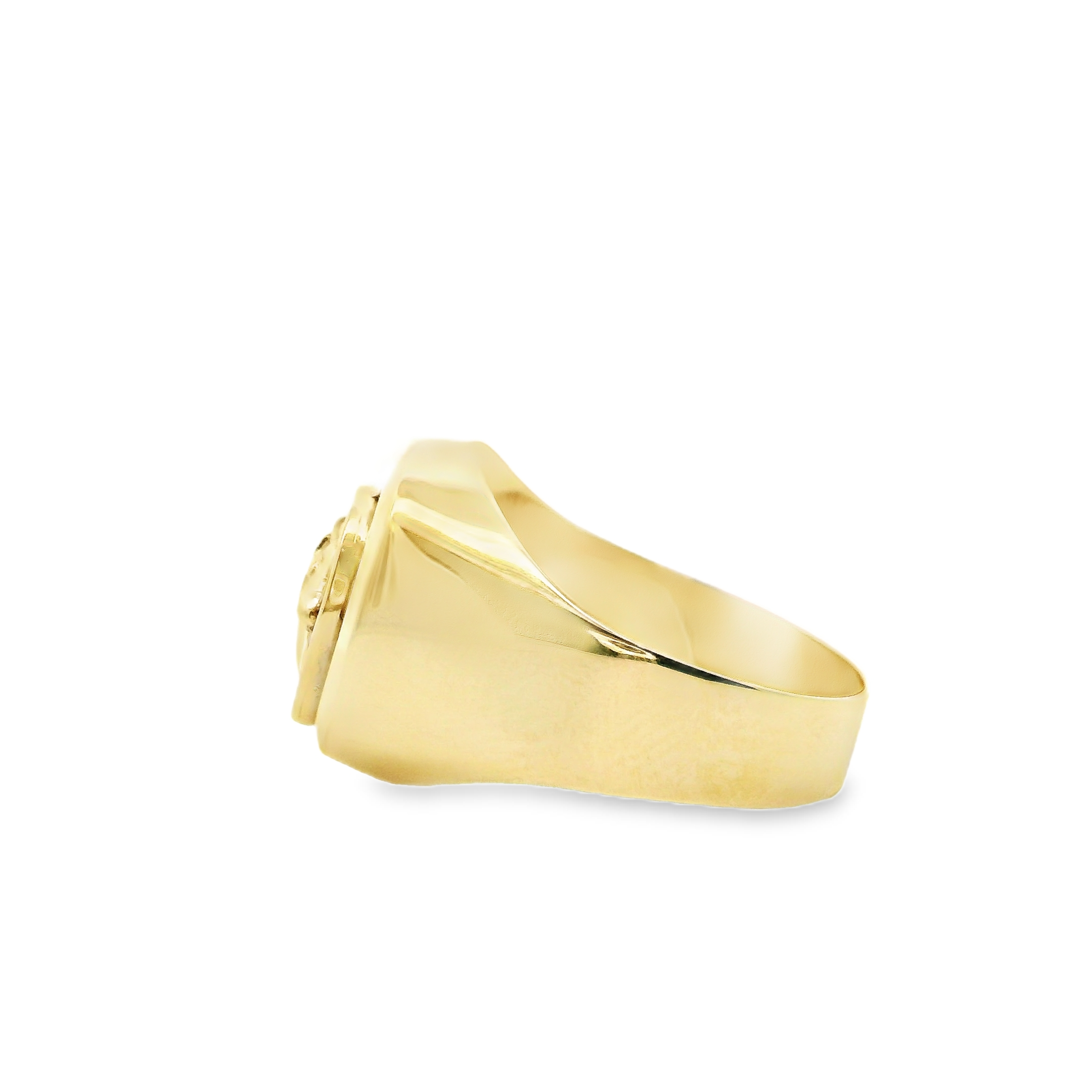 ANILLO DE ORO 14K CABALLERO