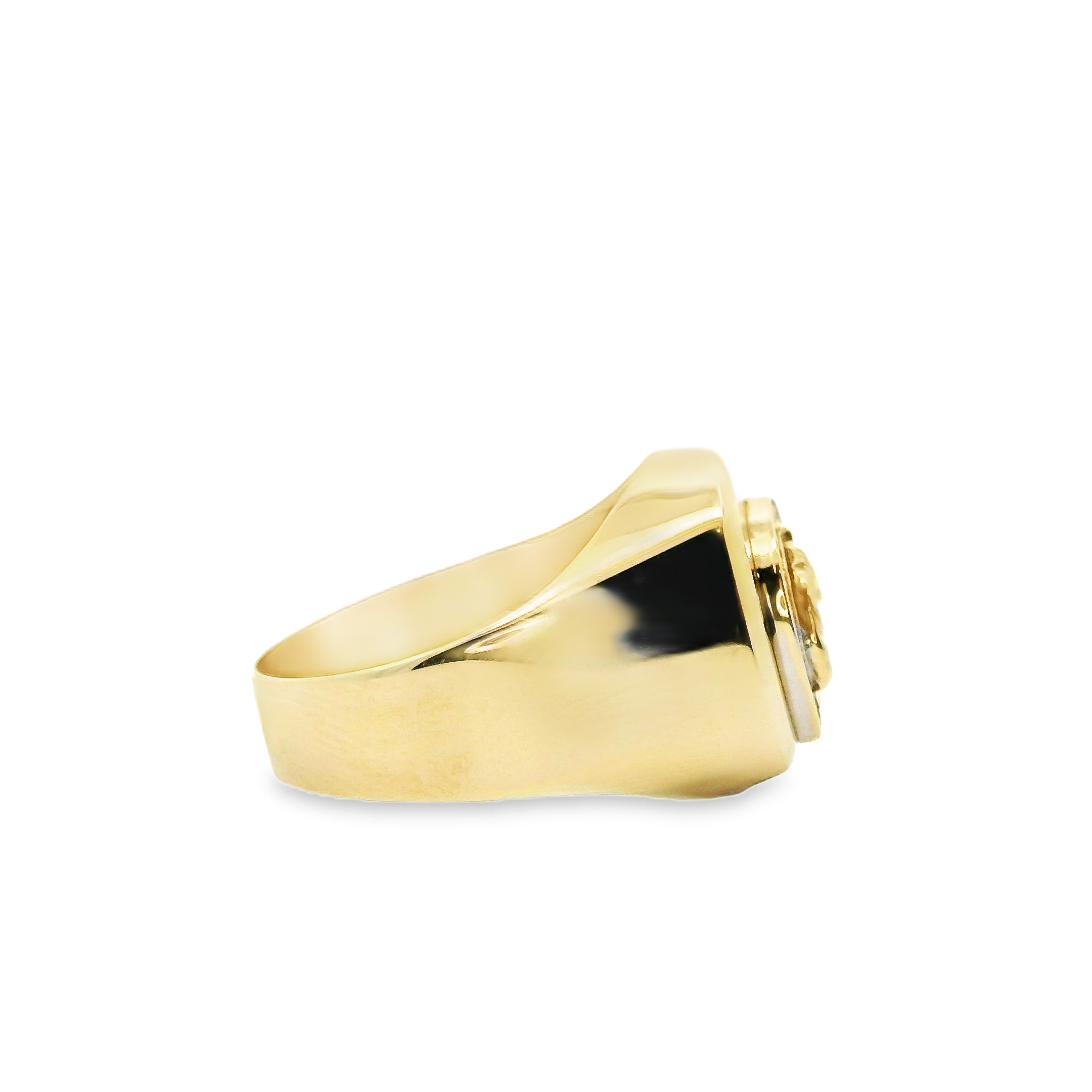 ANILLO DE ORO 14K CABALLERO