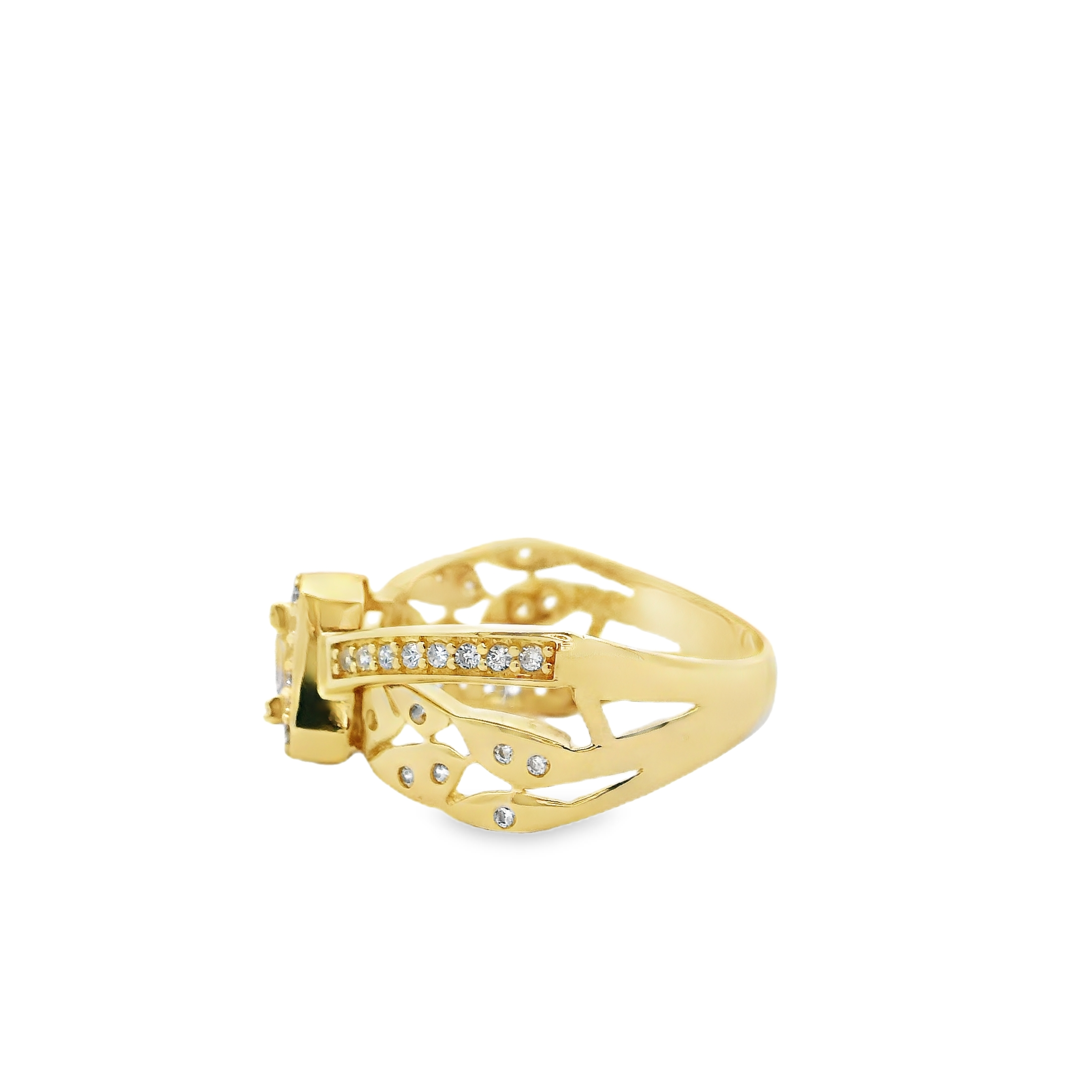ANILLO ORO 14K DAMA