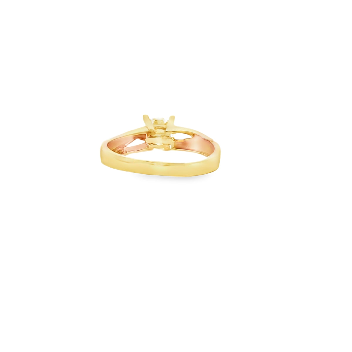 ANILLO EN ORO AMARILLO 14K CON ZIRCONIA