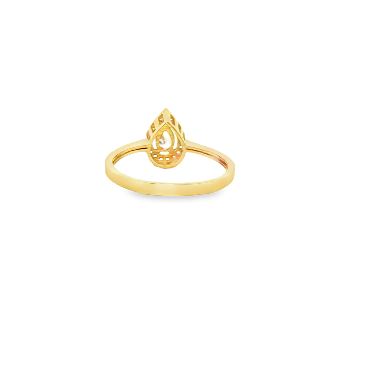 ANILLO EN ORO AMARILLO 14K CON ZIRCONIA