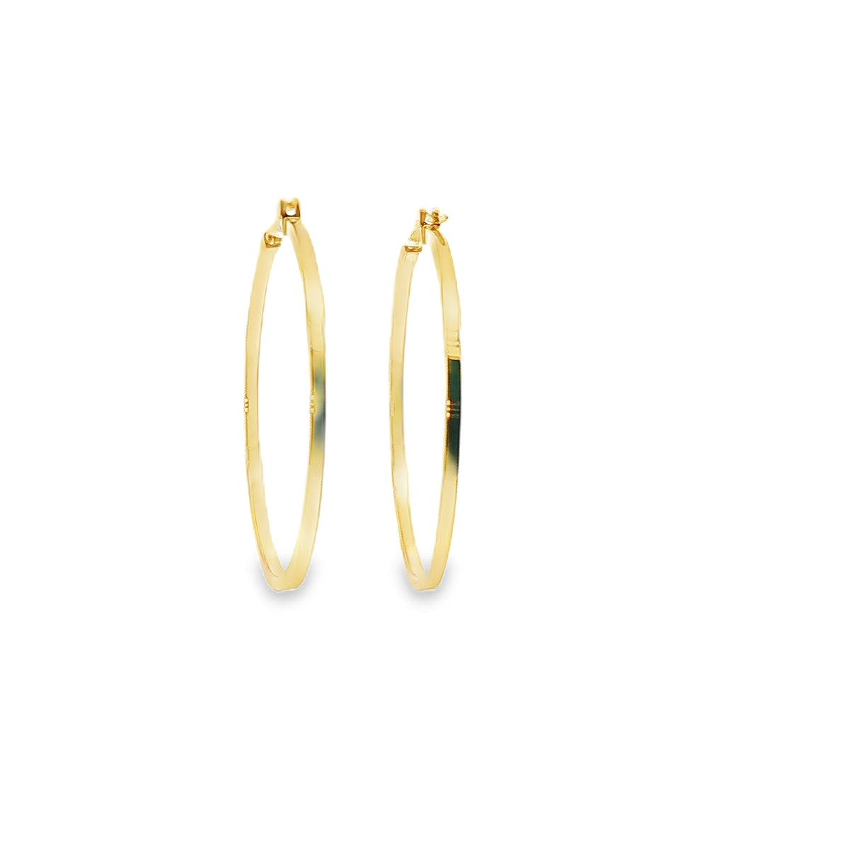 ARRACADAS DE TUBO DELGADO EN ORO 14KJ