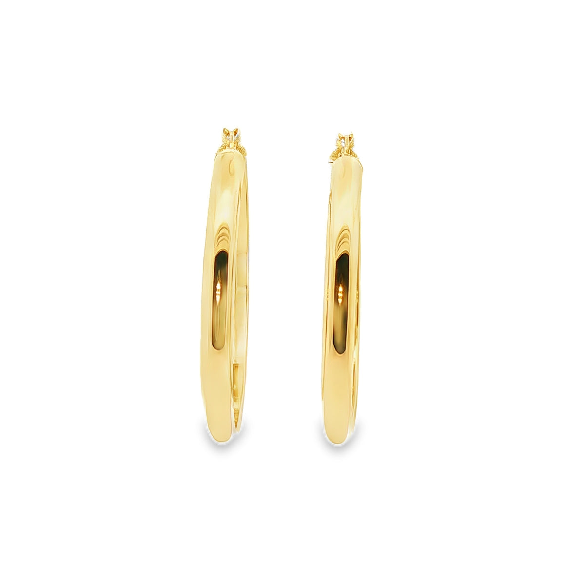 ARRACADAS LISAS DE ORO 14K