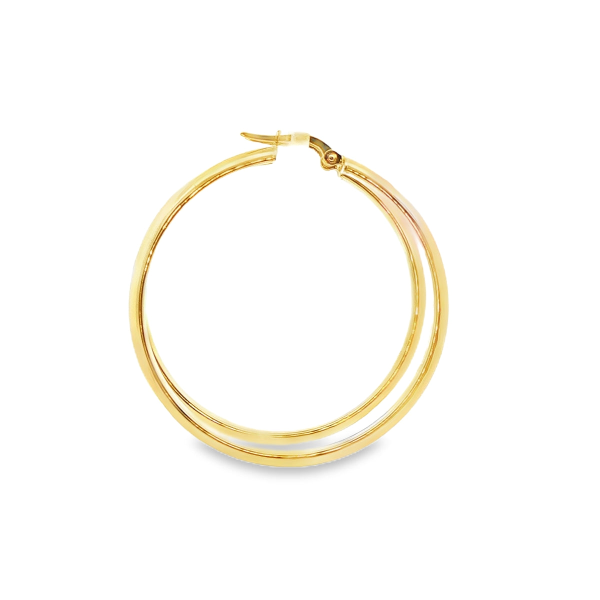 ARRACADAS LISAS DE ORO 14K