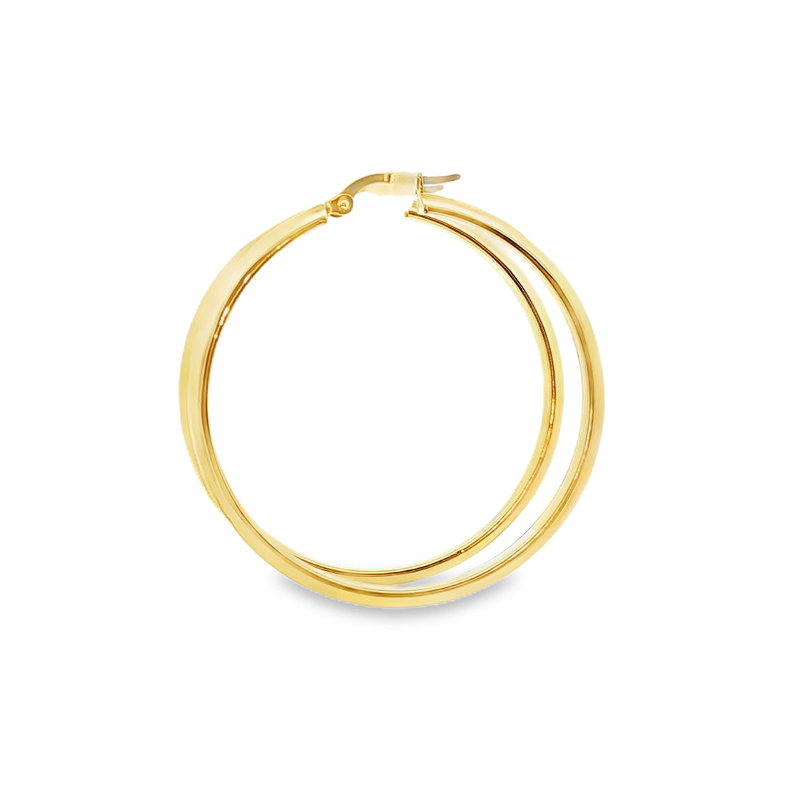 ARRACADAS LISAS DE ORO 14K