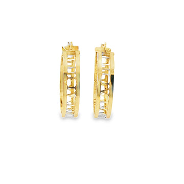 ARRACADAS DE DISEÑO EN ORO 14K