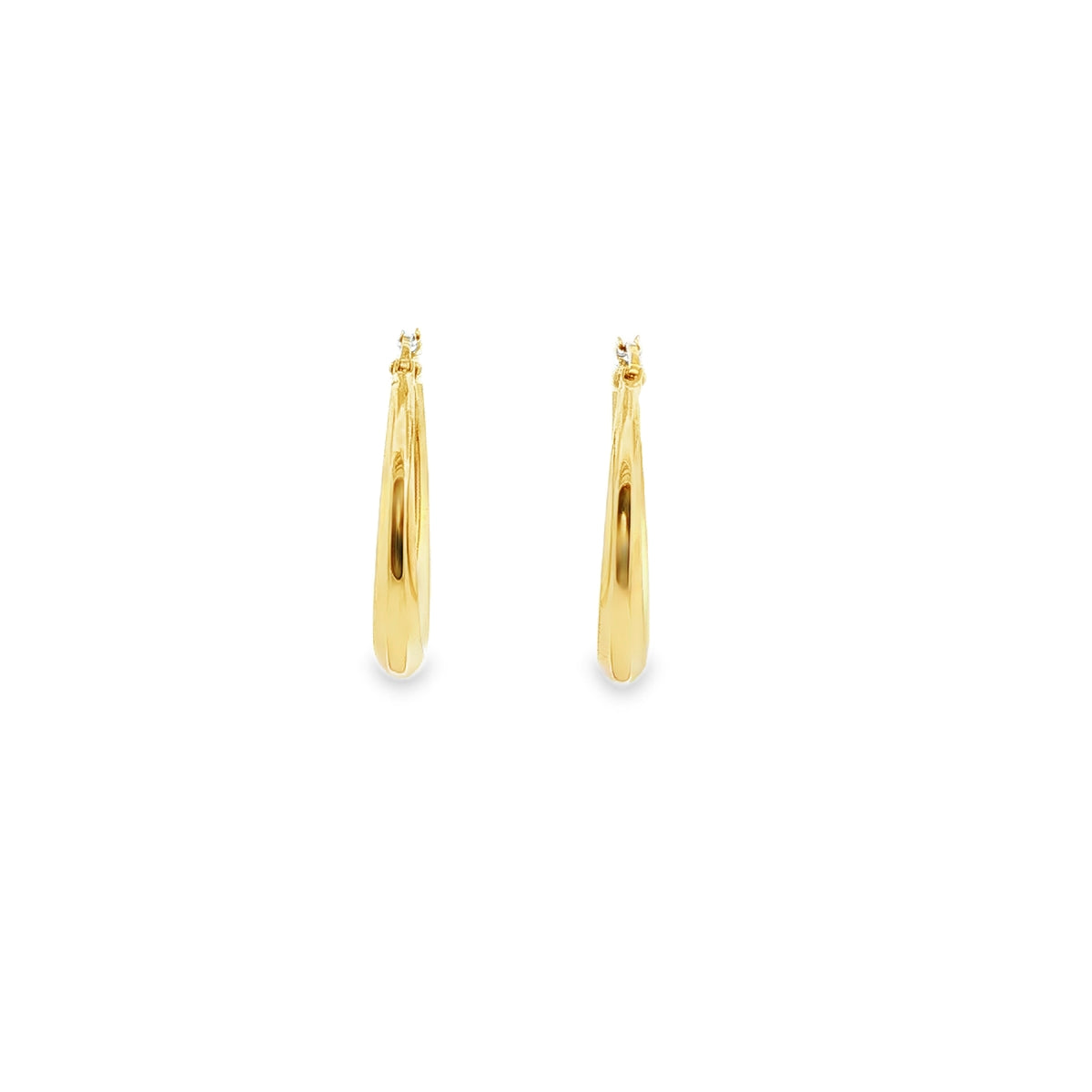 ARRACADAS LISAS DE ORO 14K