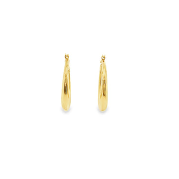 ARRACADAS LISAS DE ORO 14K