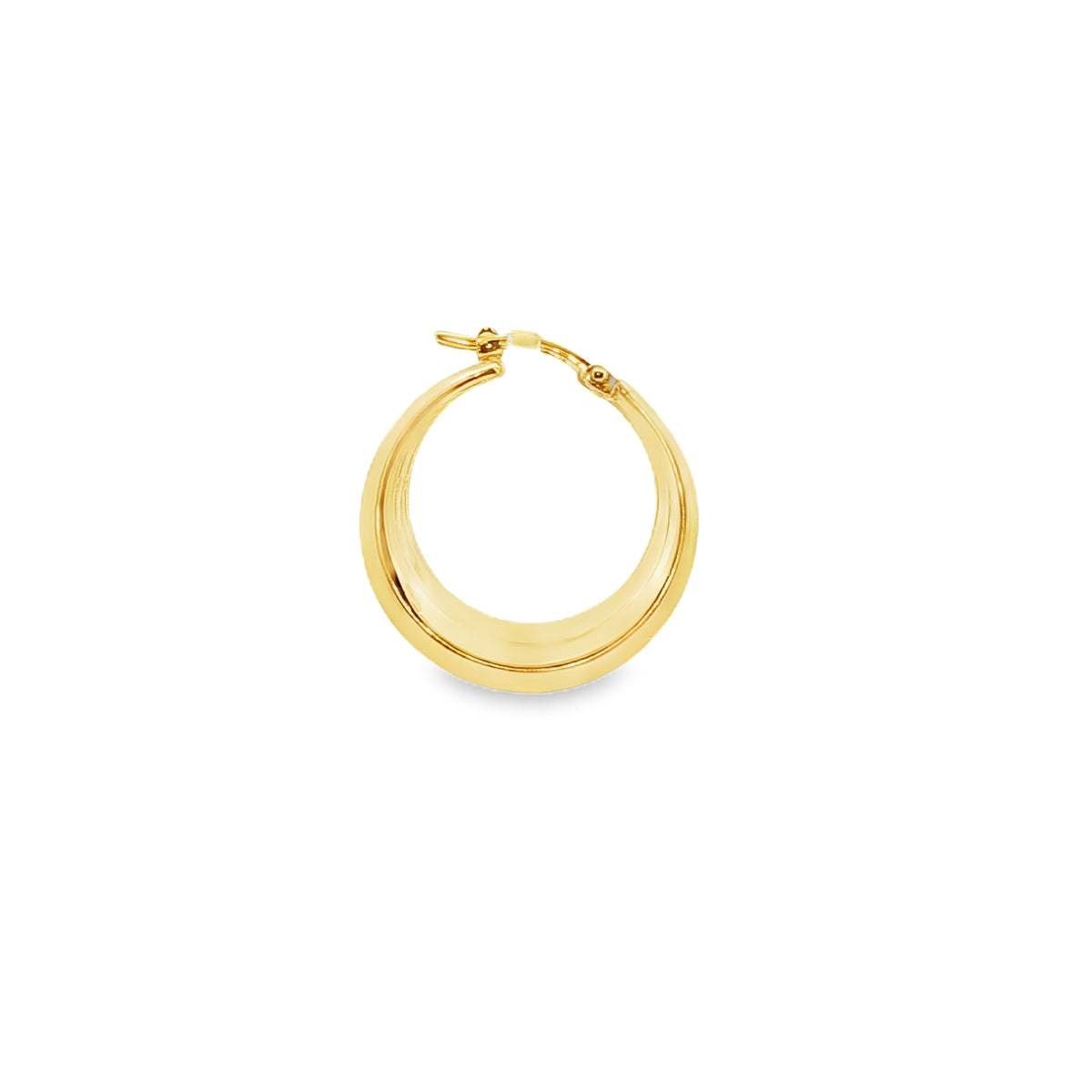ARRACADAS LISAS DE ORO 14K