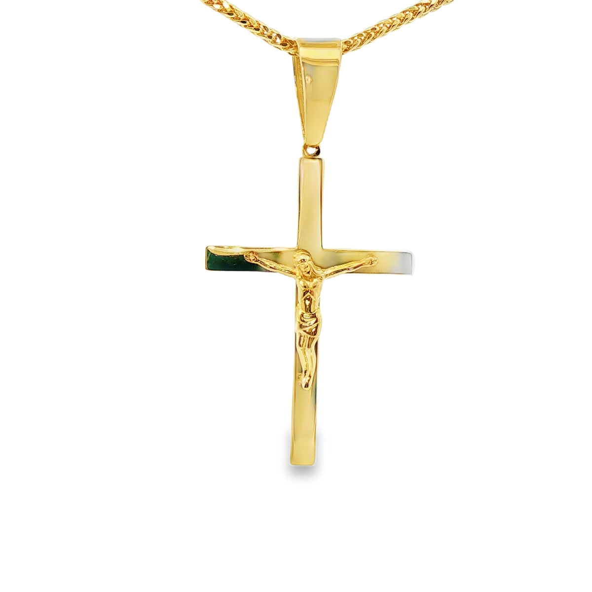 DIJE DE CRUZ EN ORO DE 14K