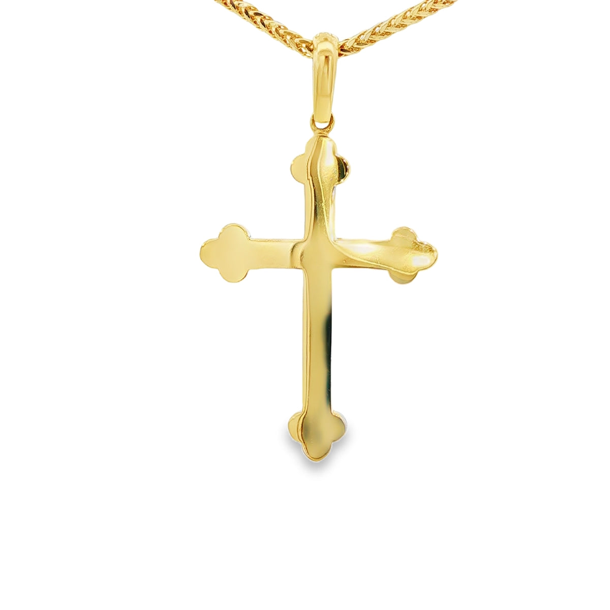 DIJE DE CRUZ EN ORO DE 14K