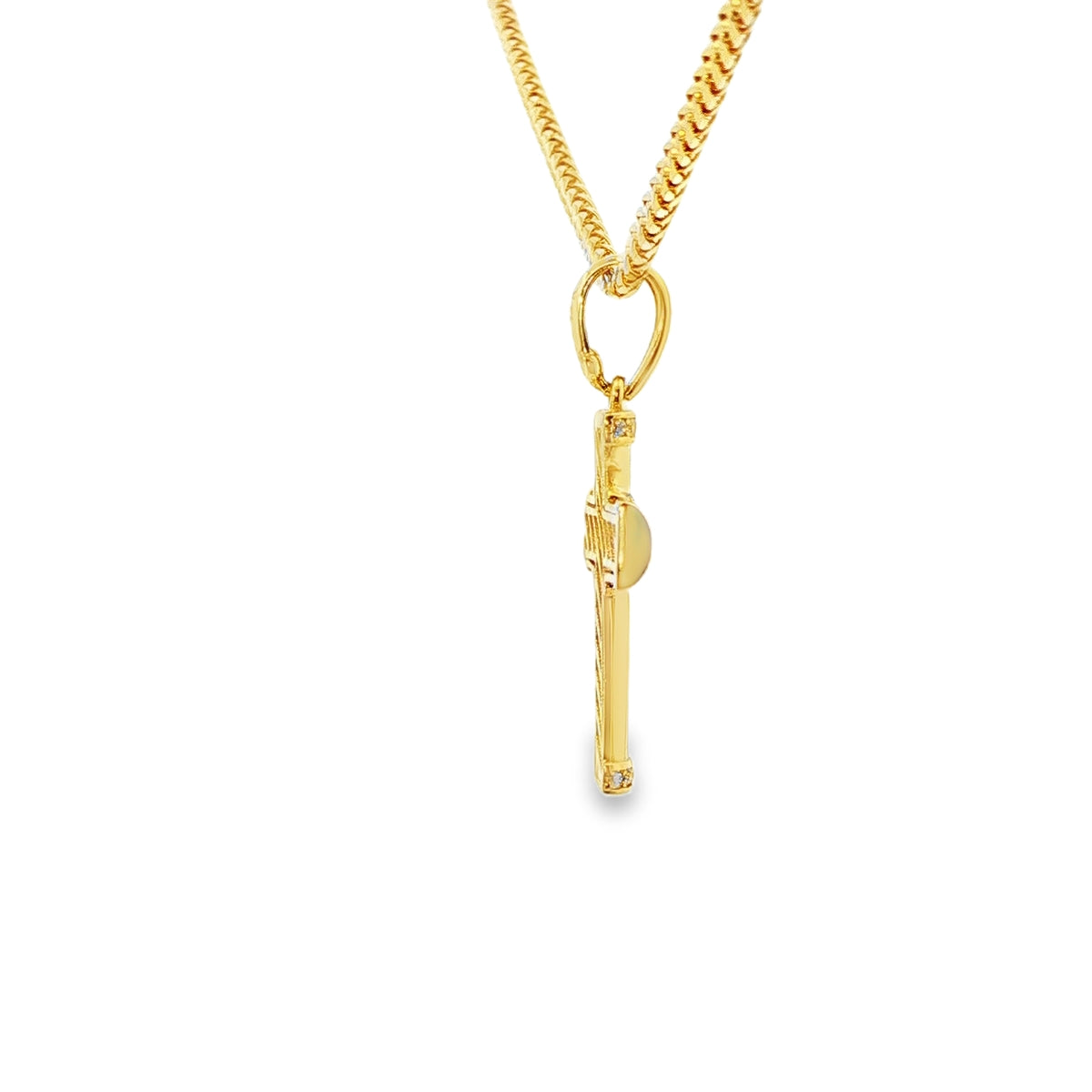 DIJE DE CRUZ EN ORO DE 14K