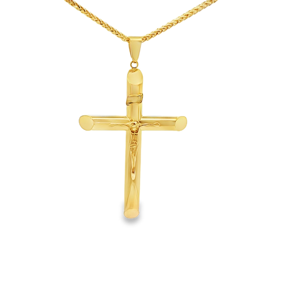 DIJE DE CRUZ EN ORO DE 14K