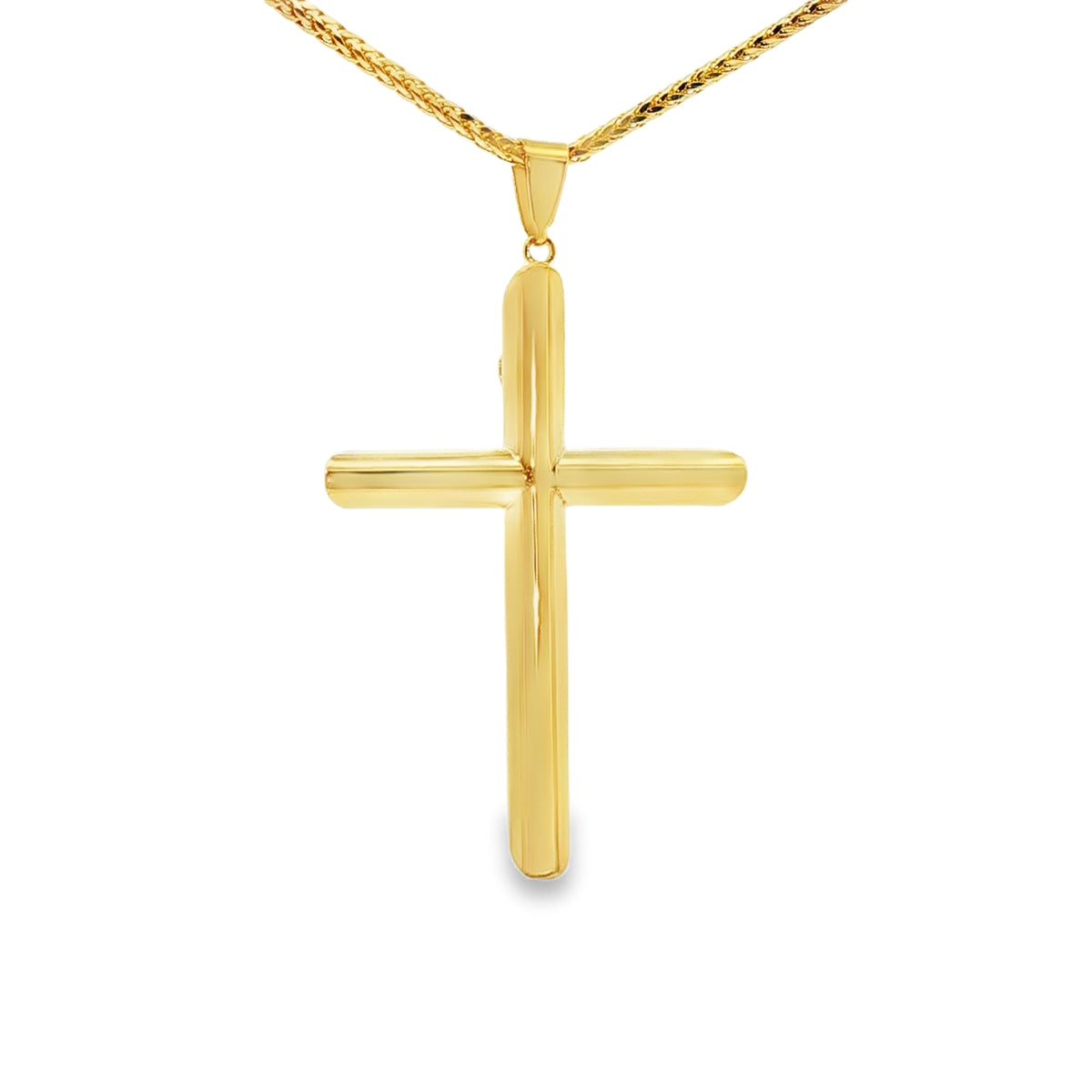 DIJE DE CRUZ EN ORO DE 14K