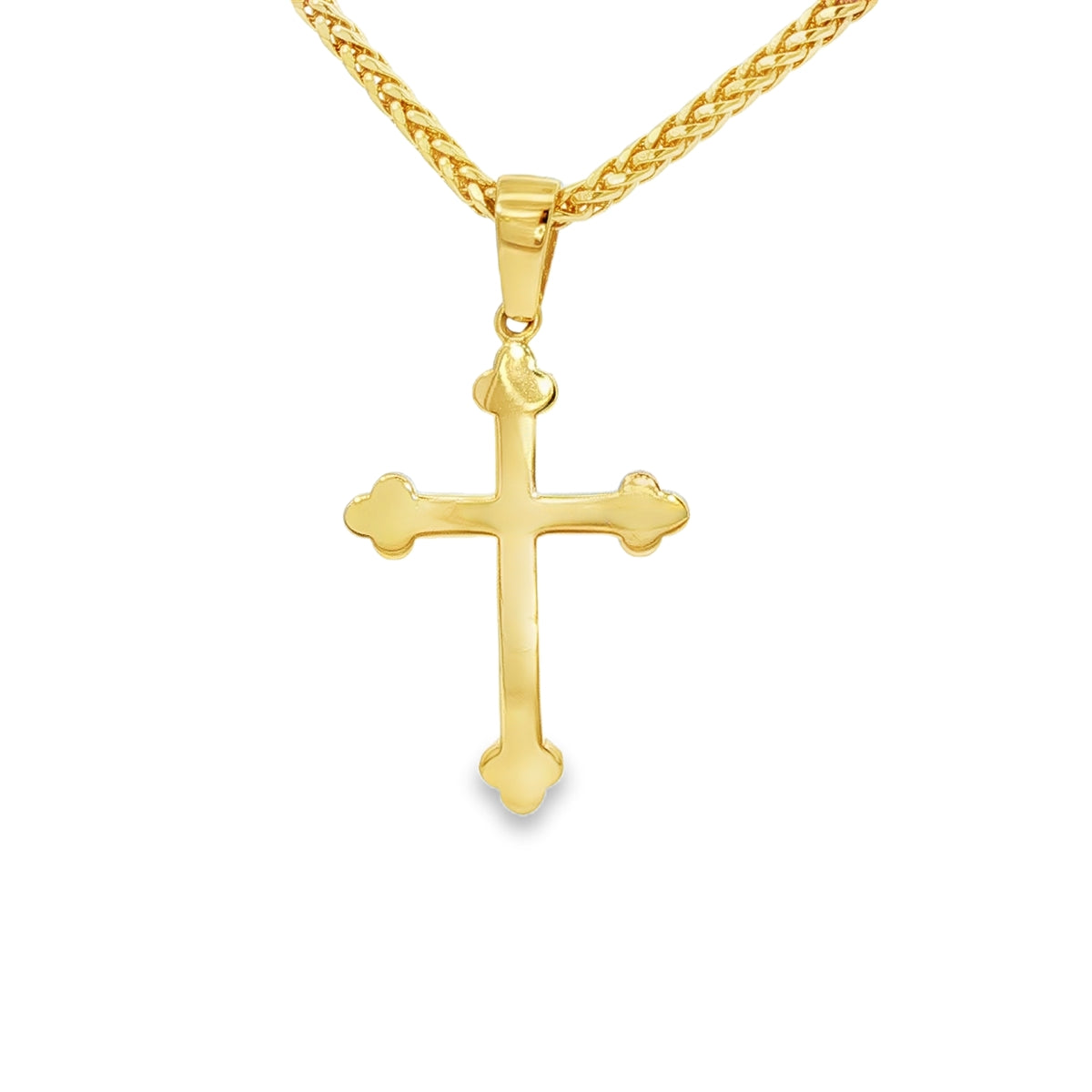 DIJE DE CRUZ EN ORO DE |4K