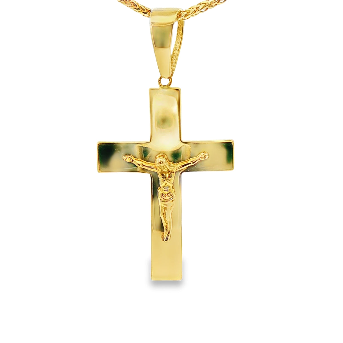 DIJE DE CRUZ EN ORO 14K