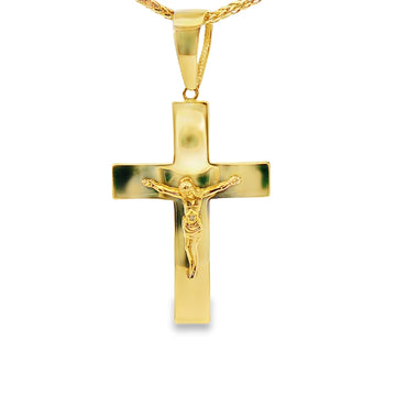 DIJE DE CRUZ EN ORO 14K