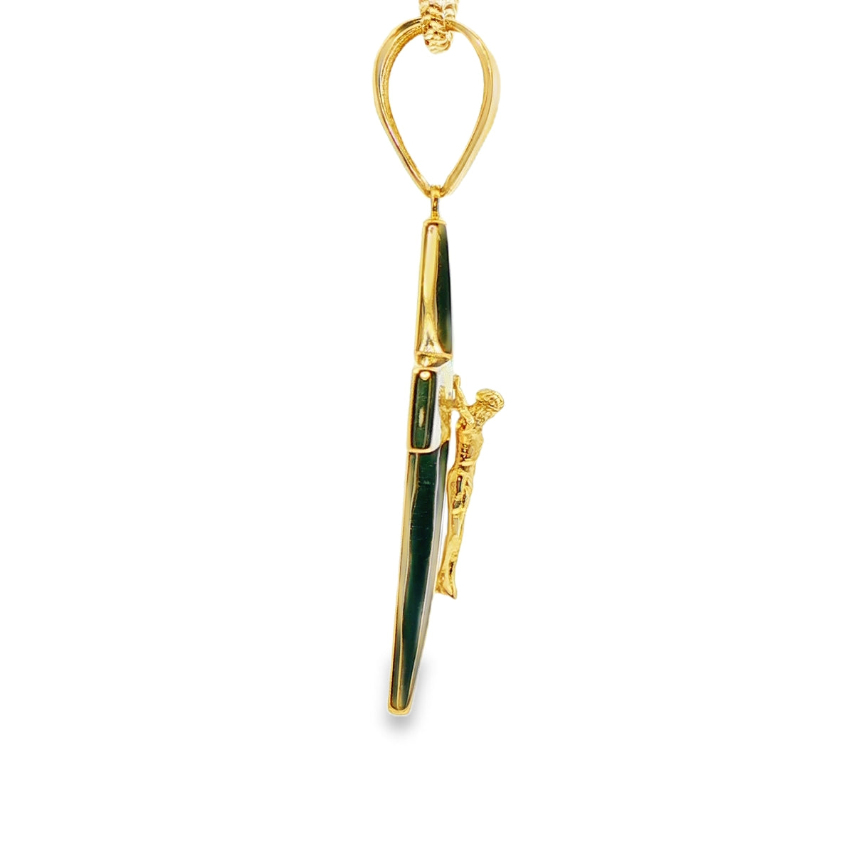 DIJE DE CRUZ EN ORO 14K