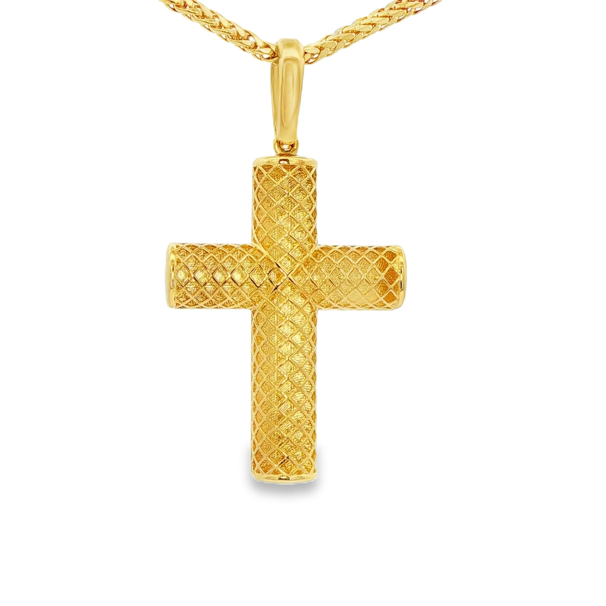 DIJE DE CRUZ EN ORO DE 14K