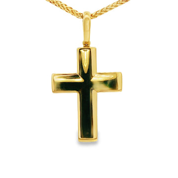 DIJE DE CRUZ EN ORO DE 14K