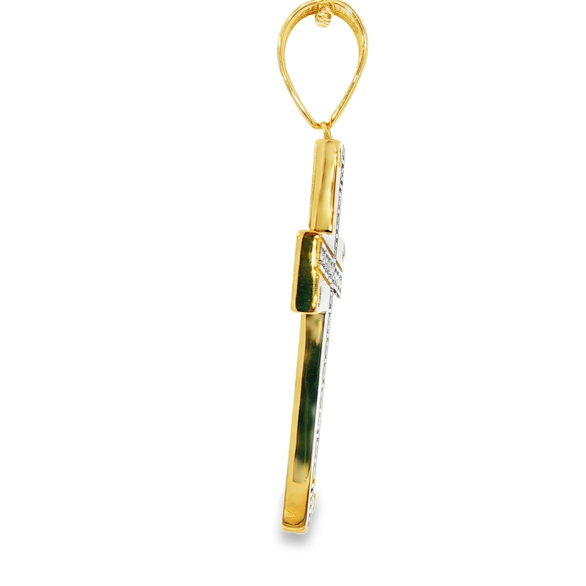 DIJE DE CRUZ EN ORO DE 14K