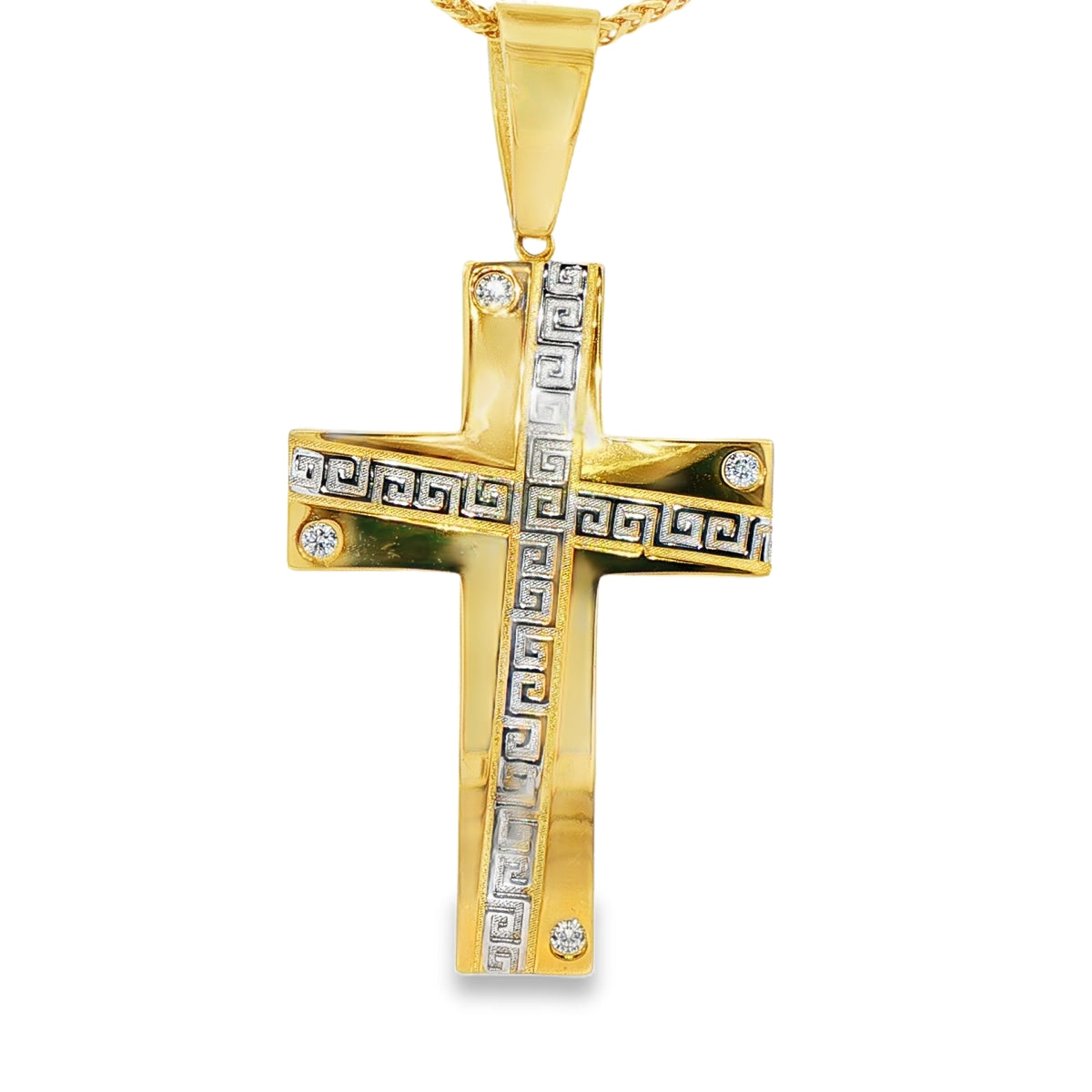 DIJE DE CRUZ EN ORO DE 14K