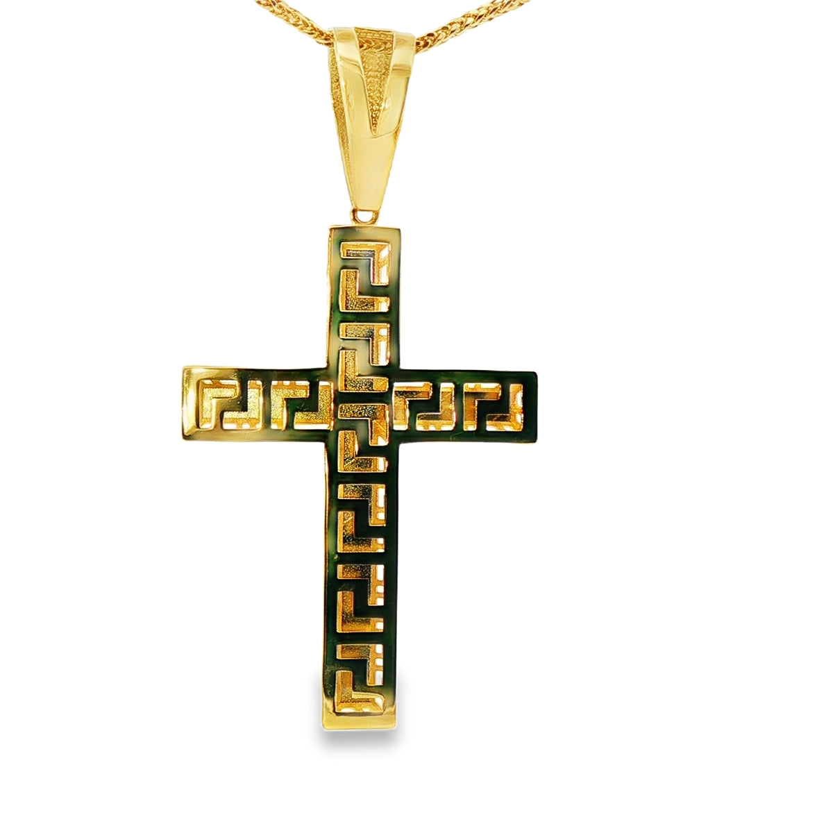 DIJE DE CRUZ EN ORO DE 14K