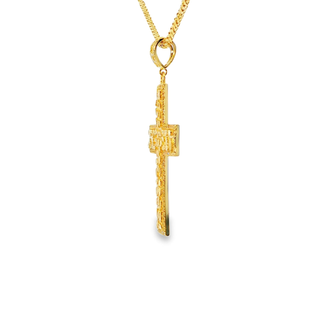 DIJE DE CRUZ EN ORO DE 14K