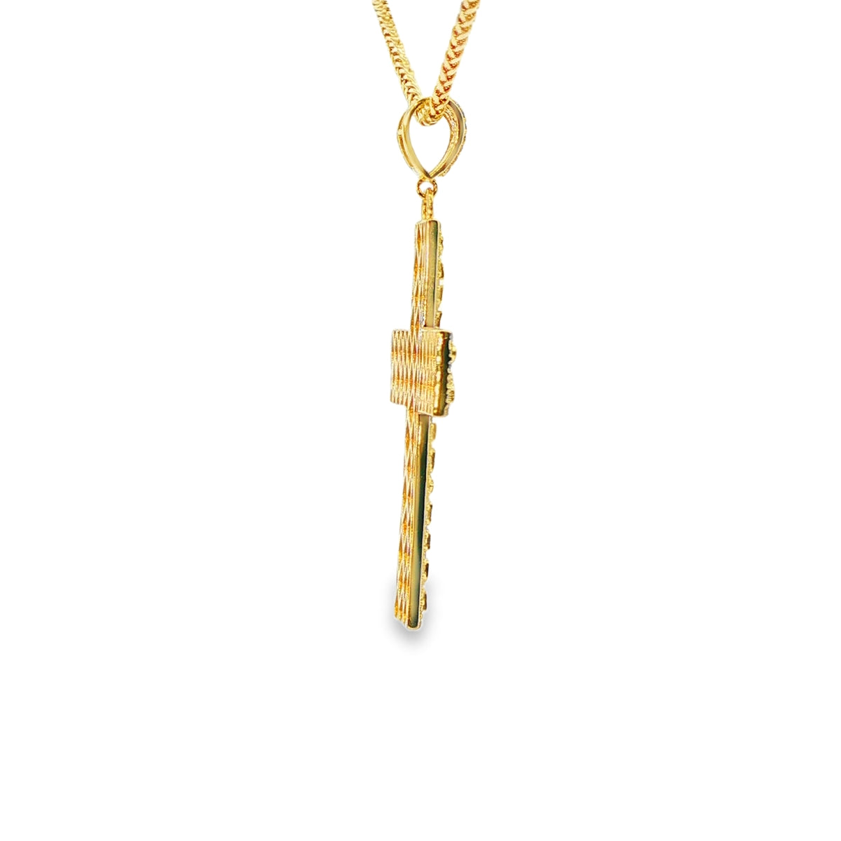 DIJE DE CRUZ EN ORO DE 14K