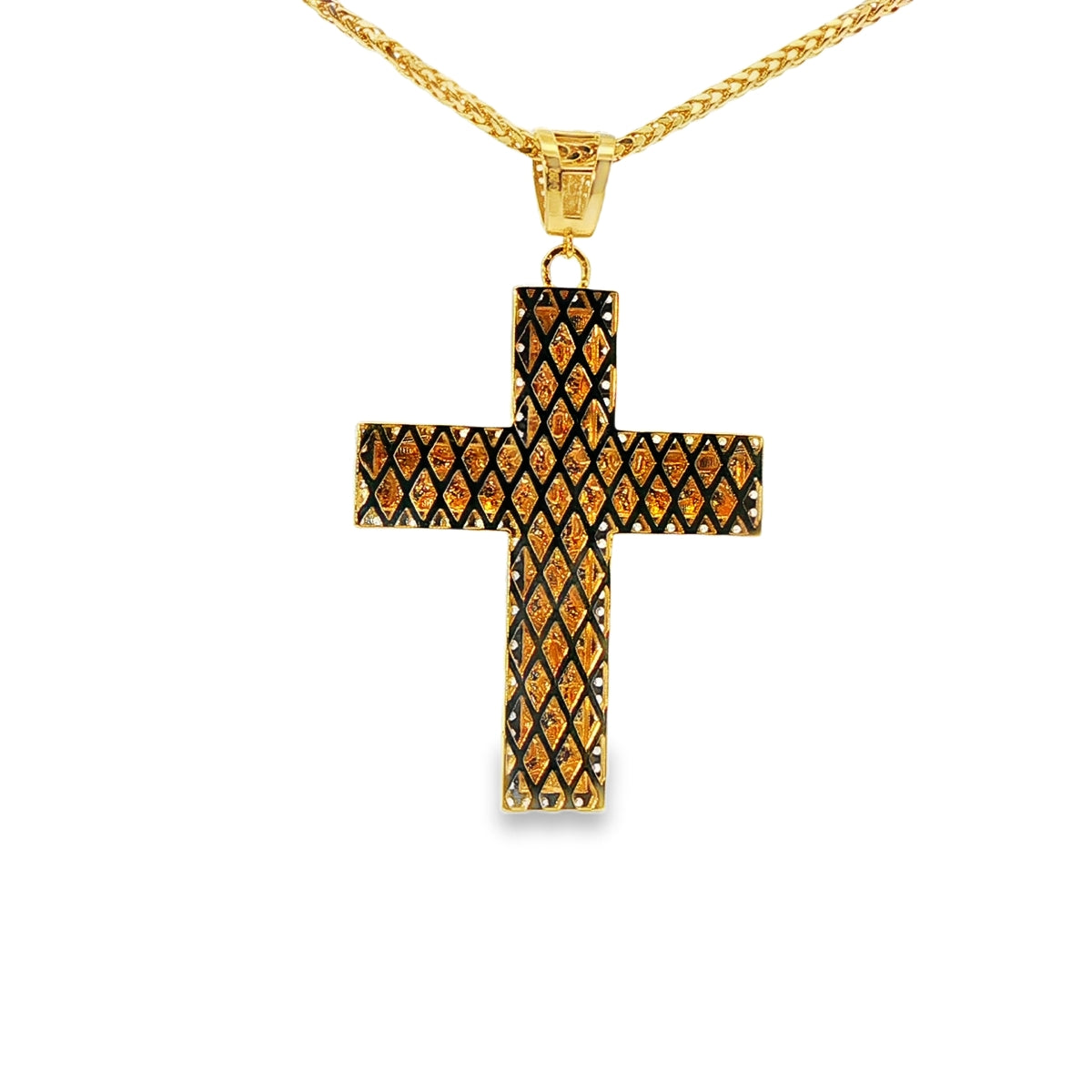 DIJE DE CRUZ EN ORO DE 14K