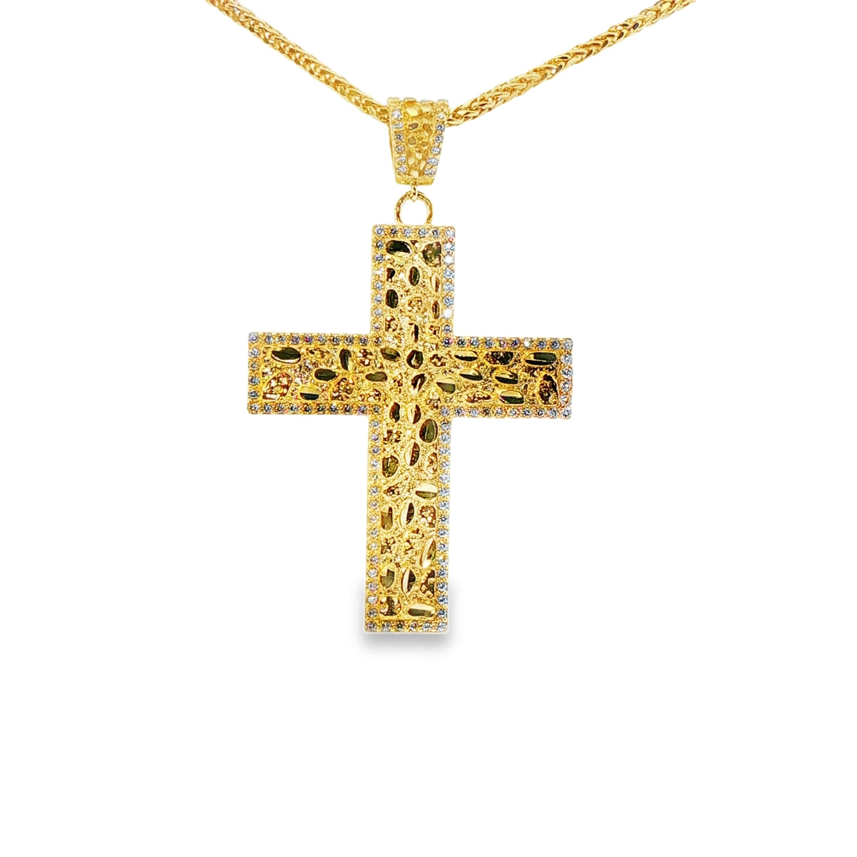 DIJE DE CRUZ EN ORO DE 14K