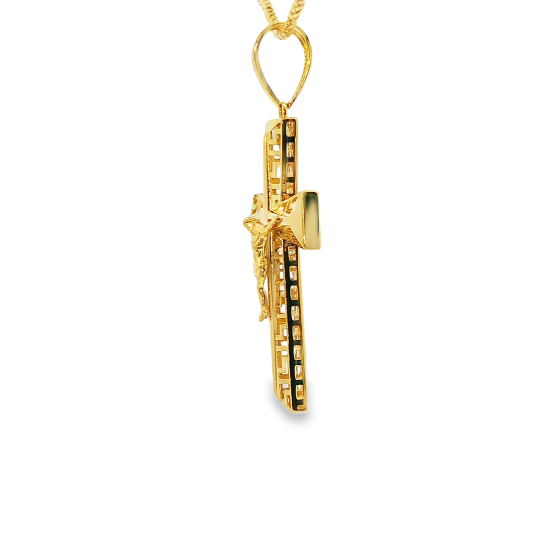 DIJE DE CRUZ EN ORO DE 14K