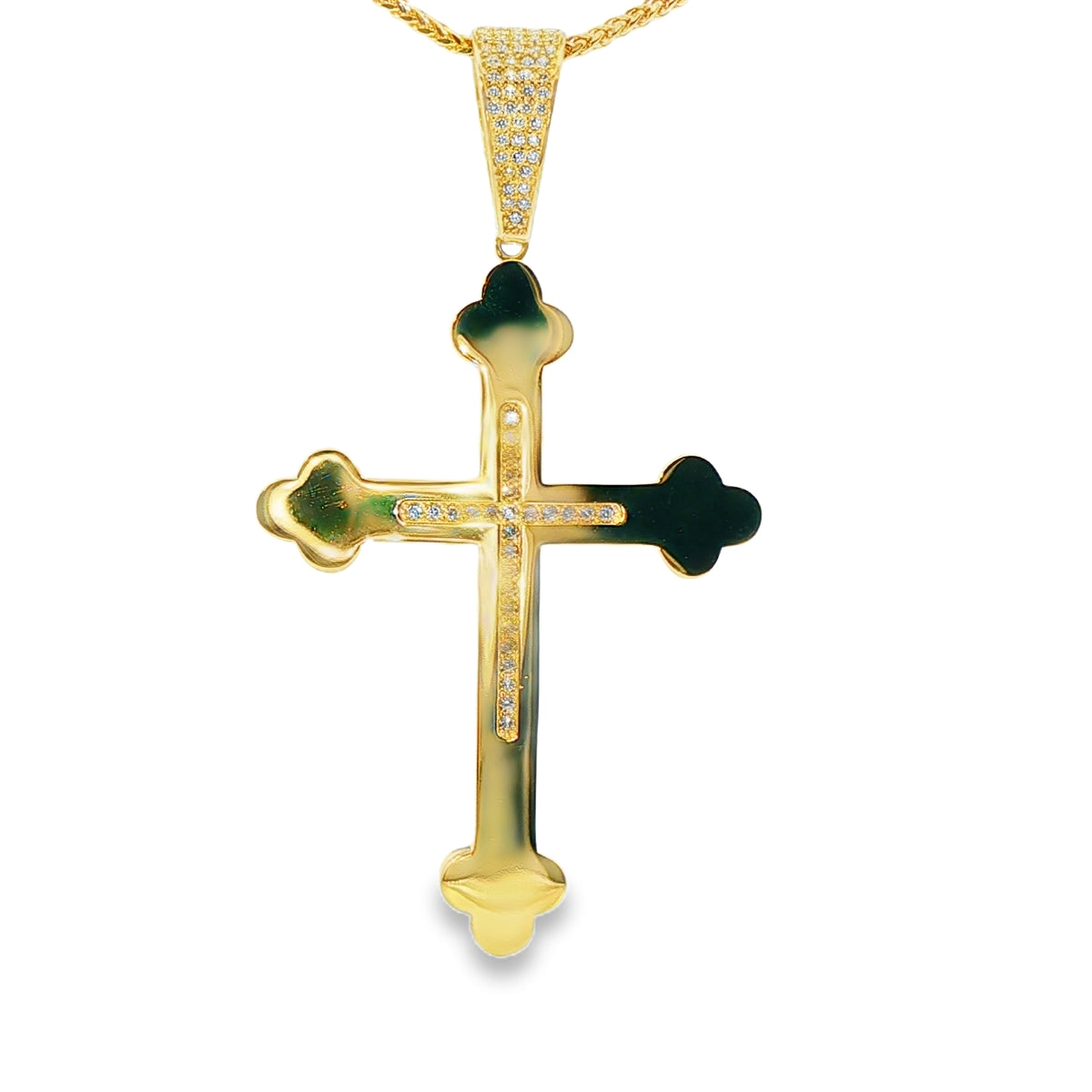 DIJE DE CRUZ EN ORO DE 14K