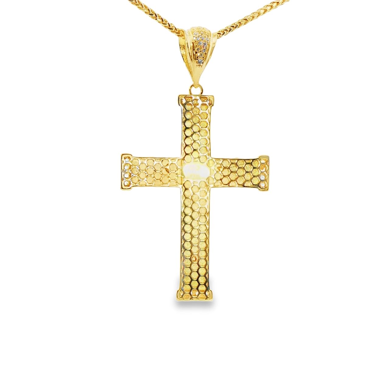 DIJE DE CRUZ EN ORO DE 14K