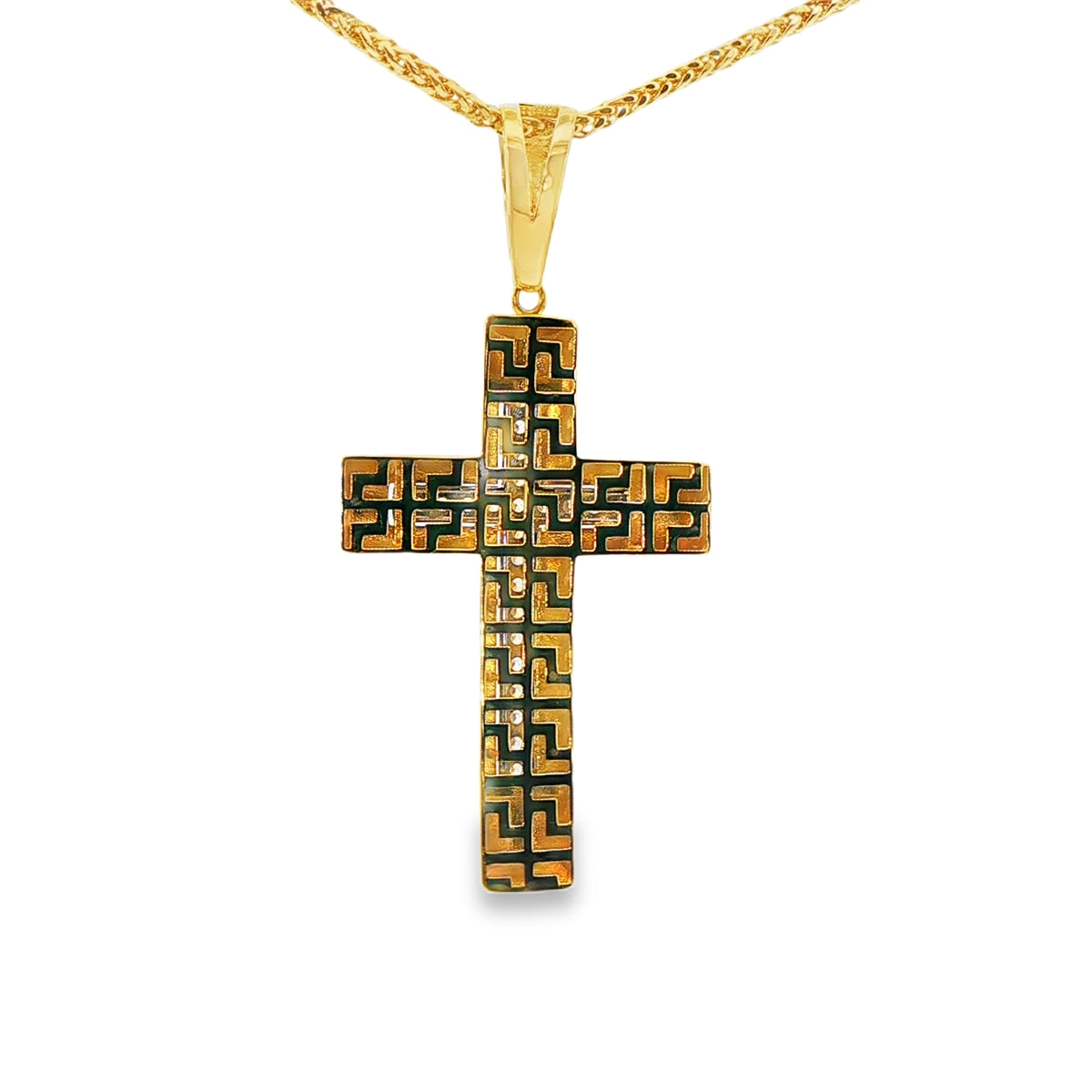 DIJE DE CRUZ EN ORO DE 14K