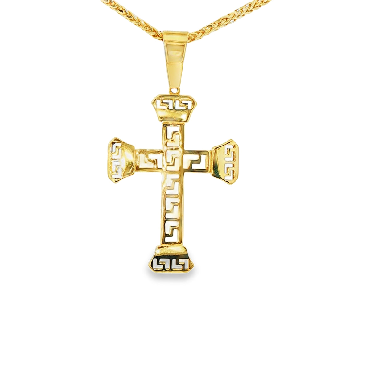 DIJE DE CRUZ EN ORO DE 14K