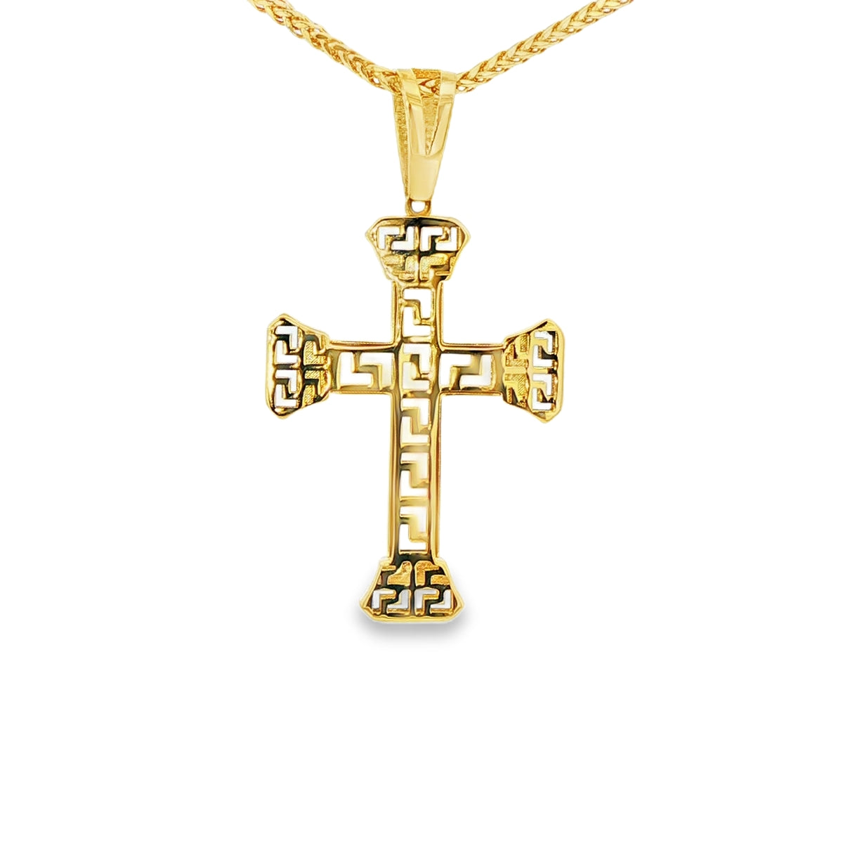 DIJE DE CRUZ EN ORO DE 14K