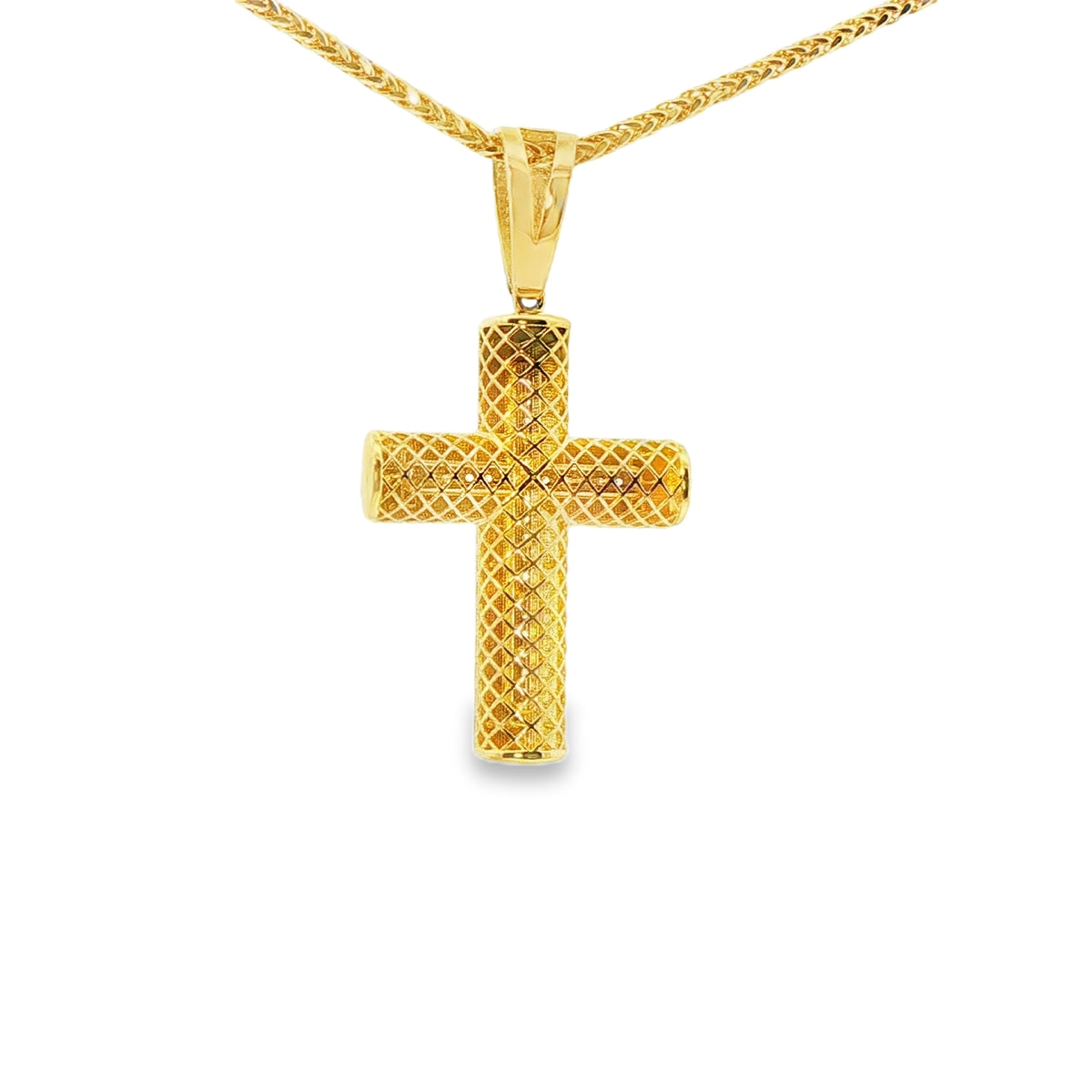 DIJE DE CRUZ EN ORO DE 14K