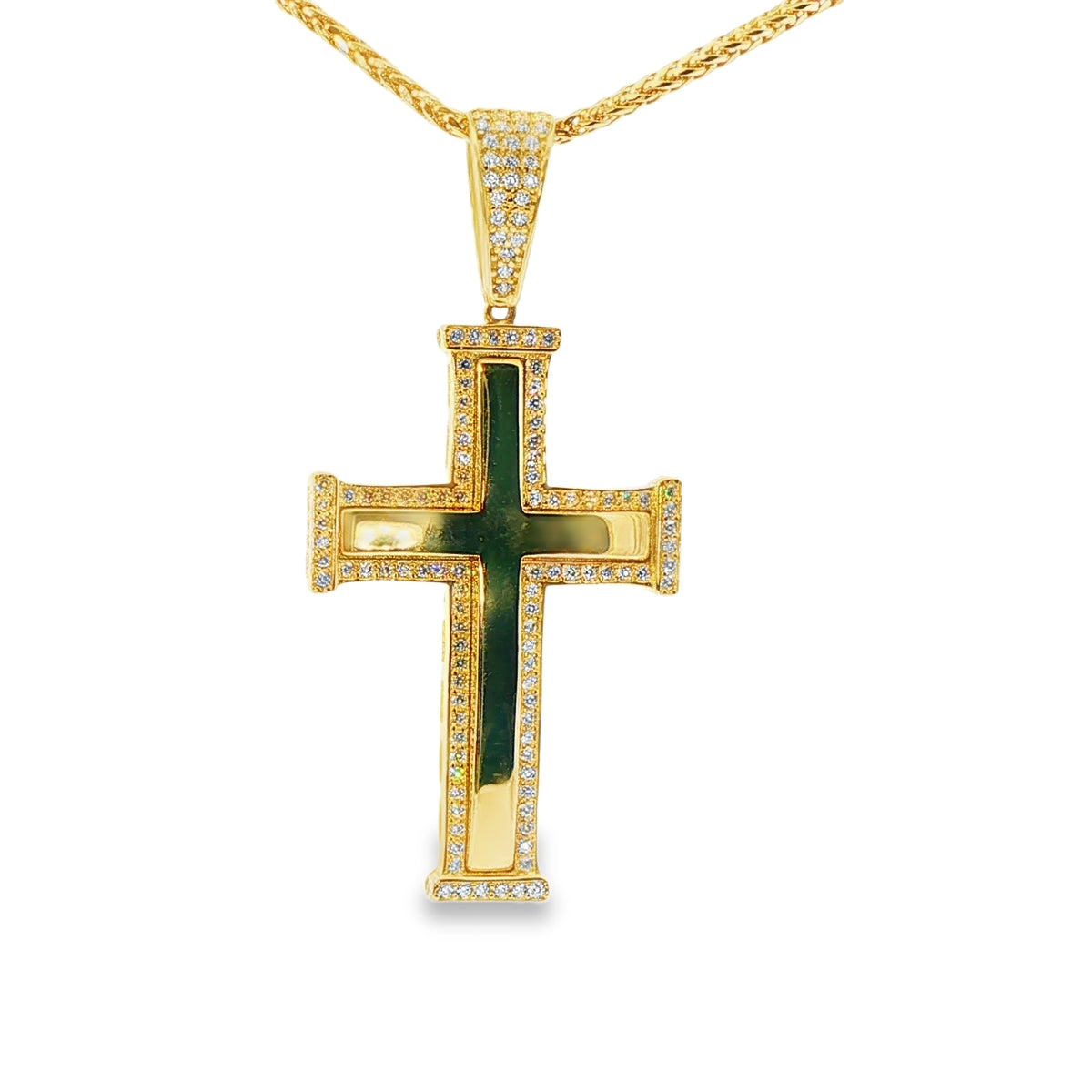 DIJE DE CRUZ EN ORO DE 14K