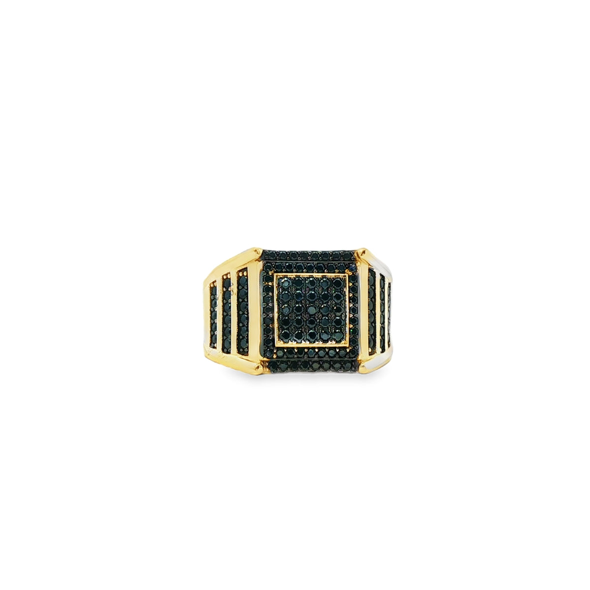 ANILLO DE CABALLERO EN ORO DE 14K