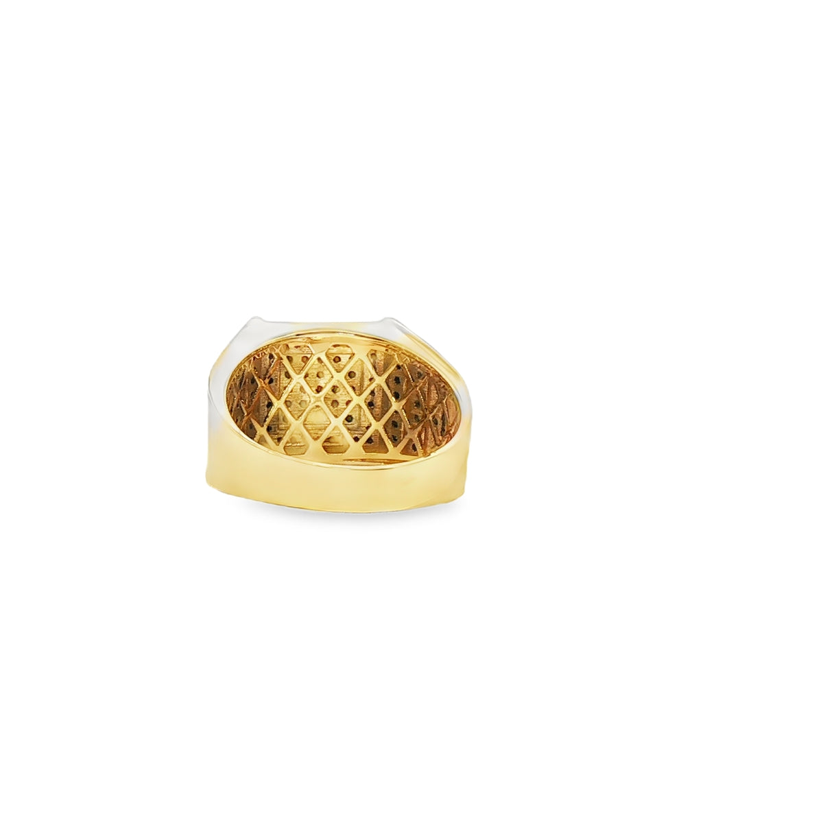 ANILLO DE CABALLERO EN ORO DE 14K