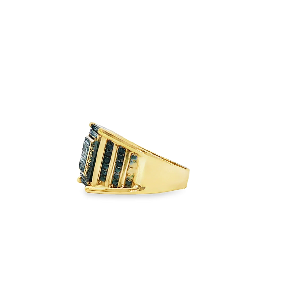 ANILLO DE CABALLERO EN ORO DE 14K
