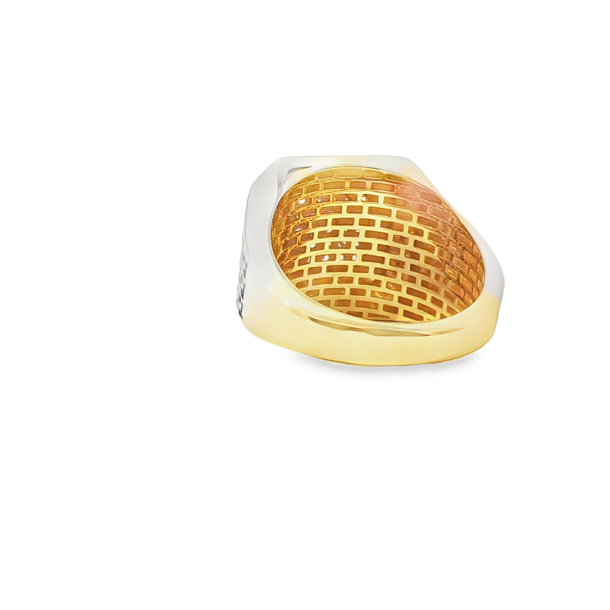 ANILLO DE CABALLERO EN ORO DE 14K