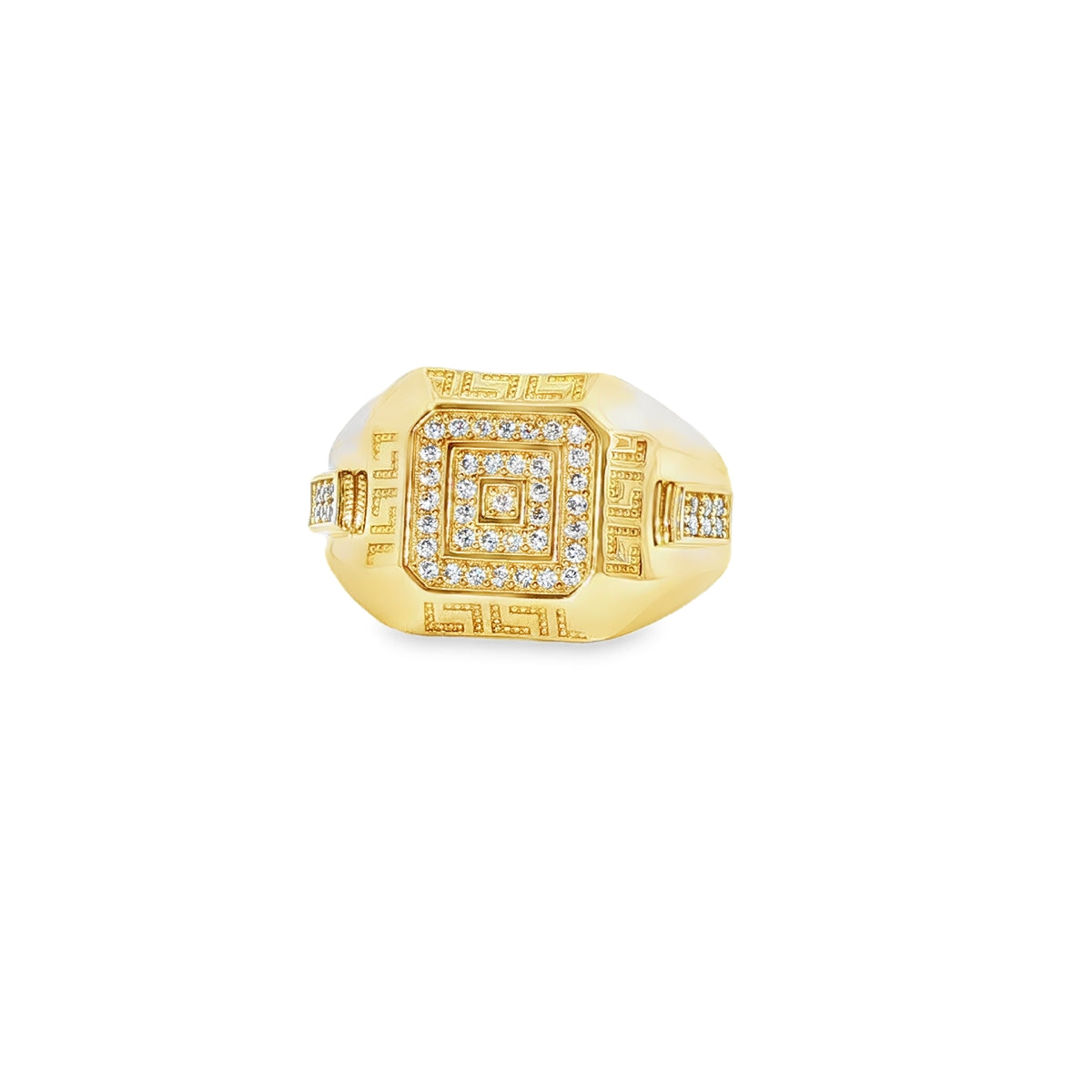 ANILLO DE CABALLERO EN ORO DE 14K